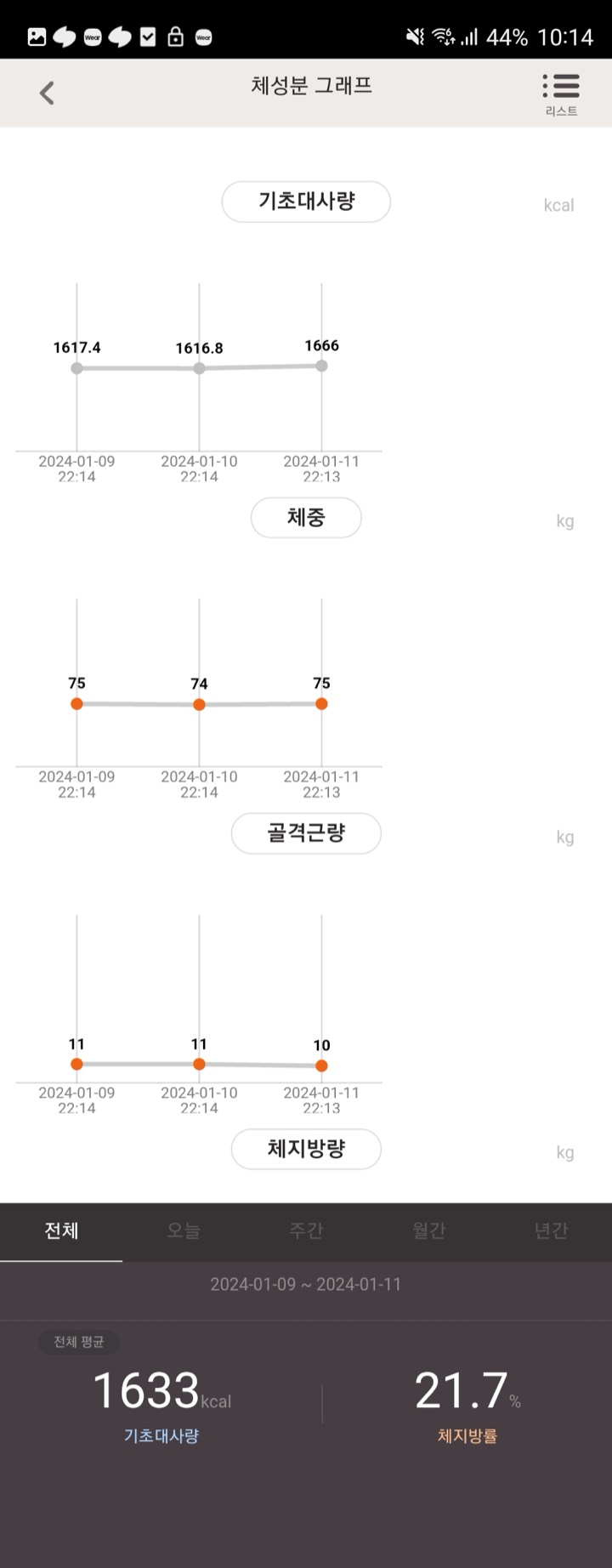 혈압다이어리 BPdiary 화면 6